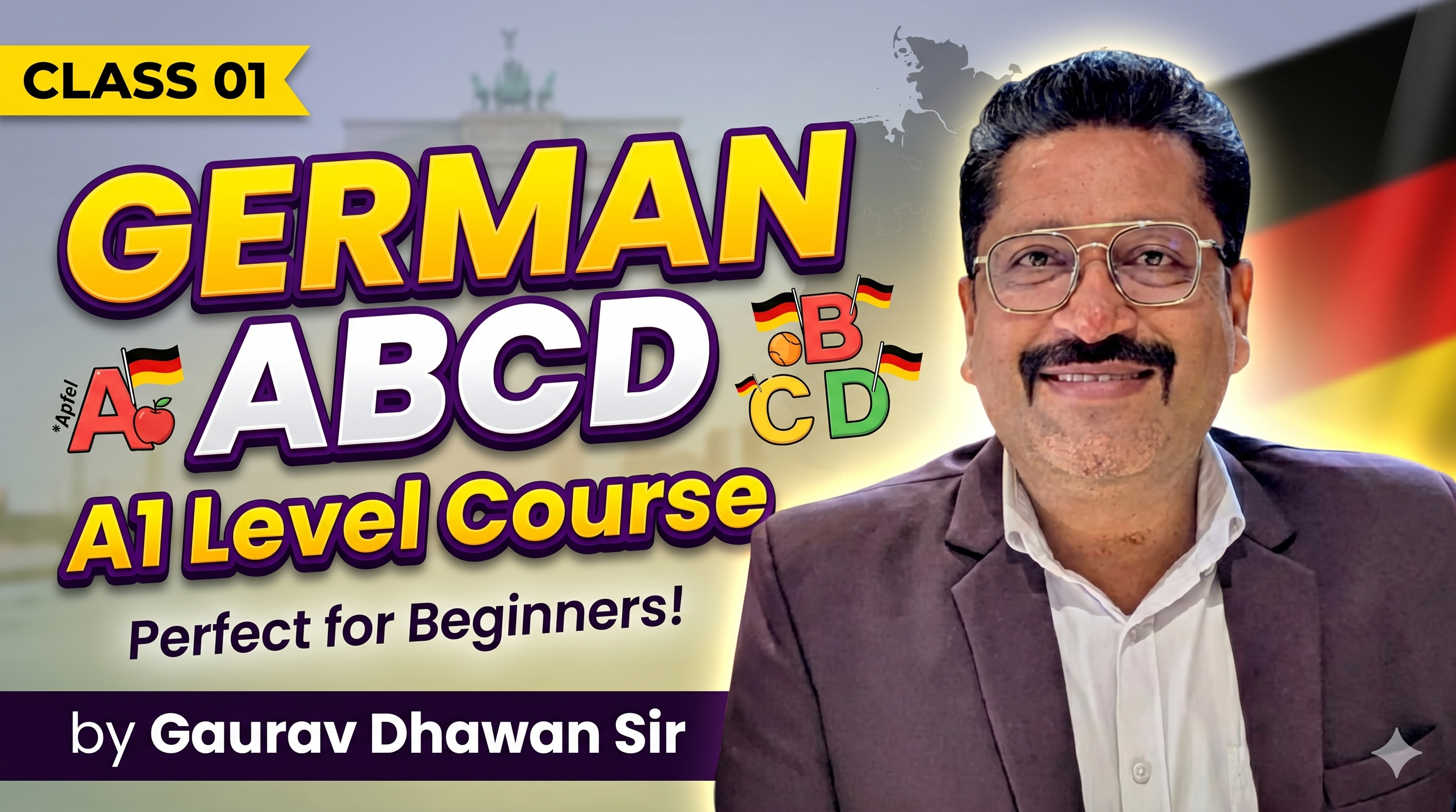 ABCD in German | Level A1 German